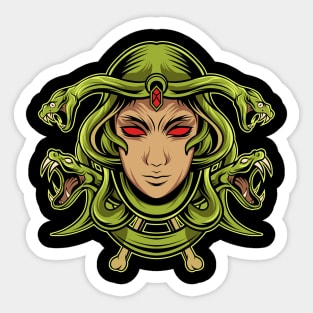 Medusa head Sticker